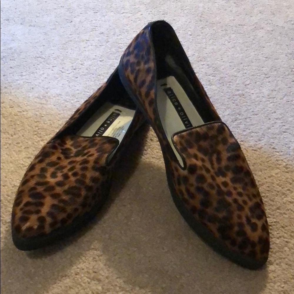 Leopard print shoes